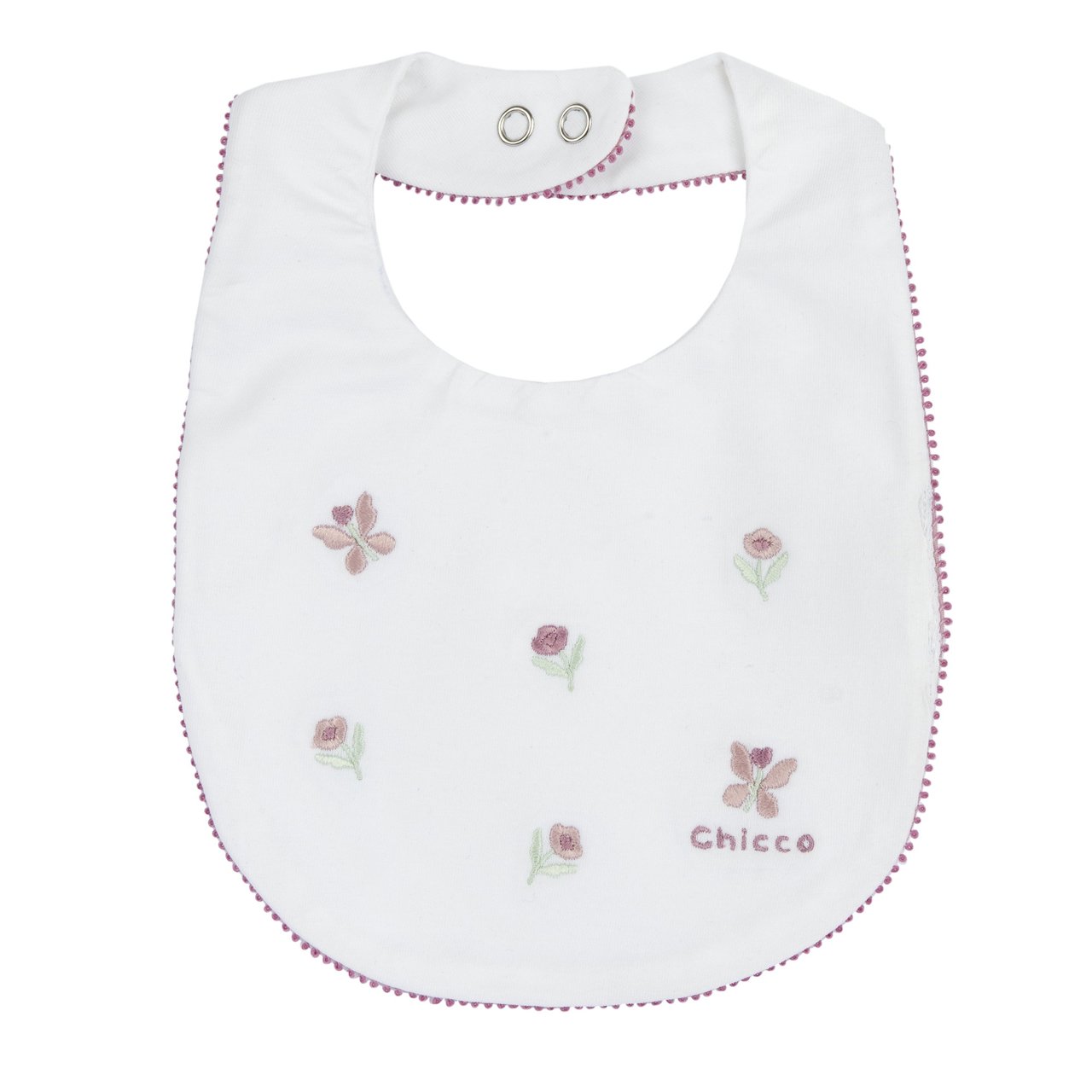 Bavaglino con ricamo Chicco - 0