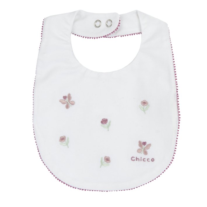 Bavaglino con ricamo