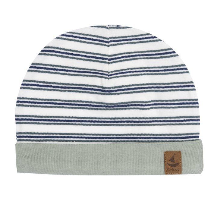 Gorro às riscas