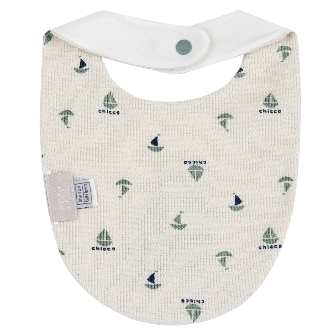 Bavaglino con ricamo Chicco - 1