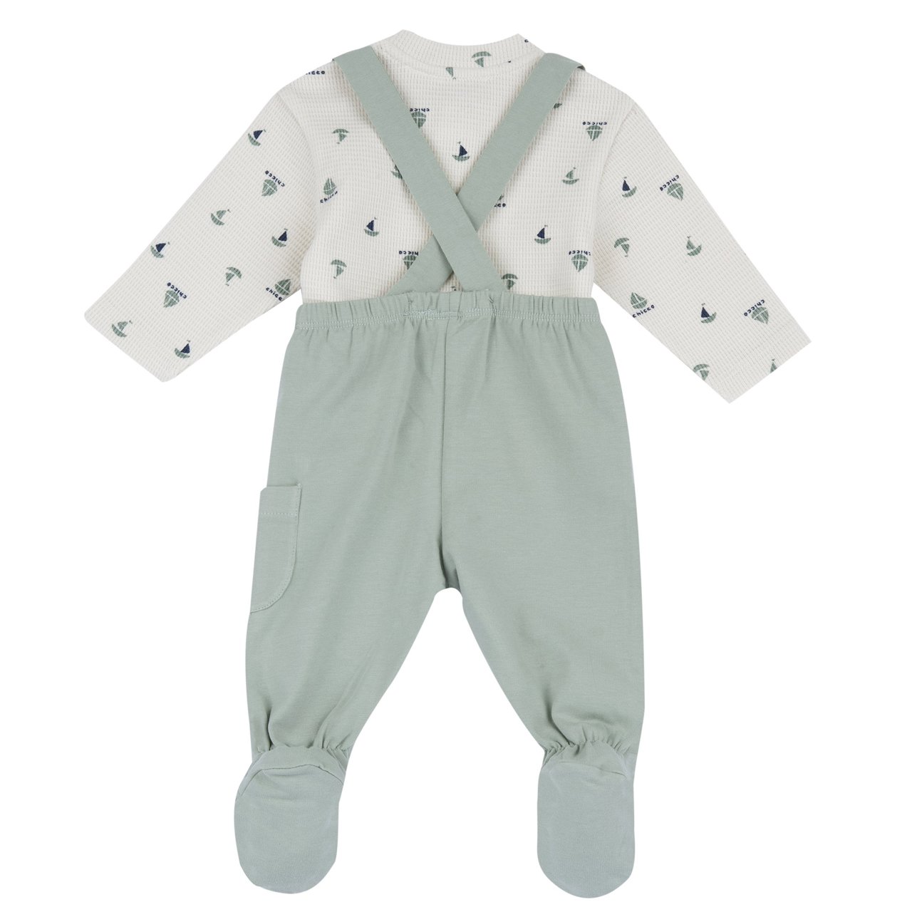 Completo maglia e pantaloni con piedini Chicco - 1