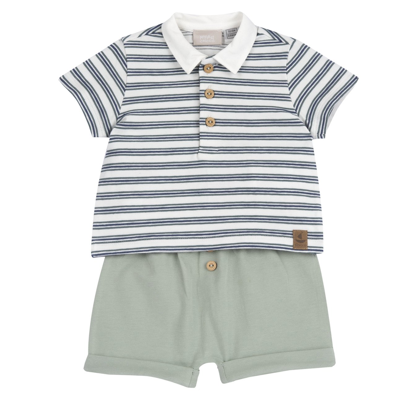 Completo maglietta manica corta e pantaloni corti Chicco - 0