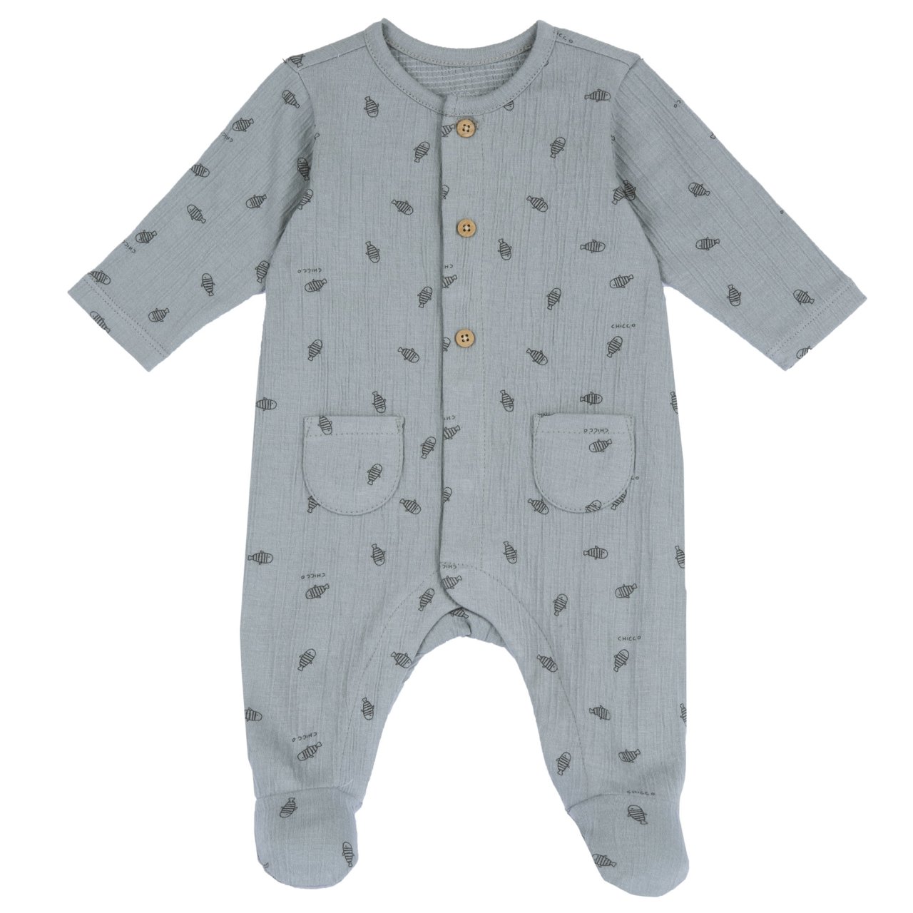 Grenouill&egrave;re ouverte sur le devant Chicco - 0