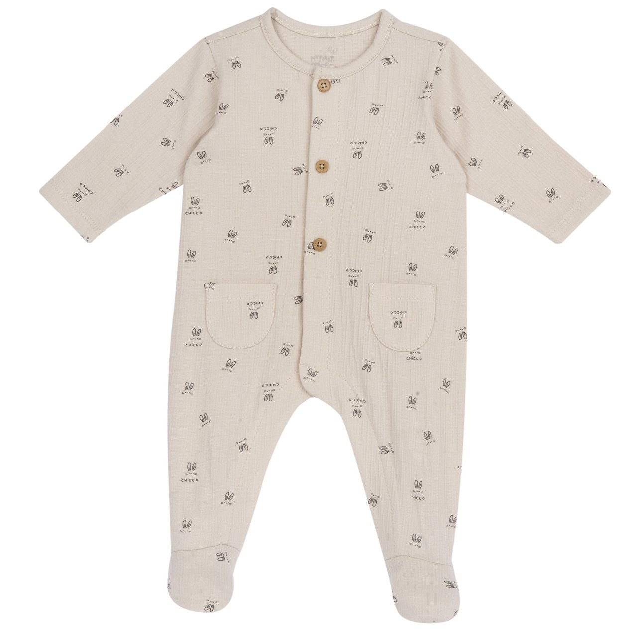 Grenouill&egrave;re ouverte sur le devant Chicco - 0