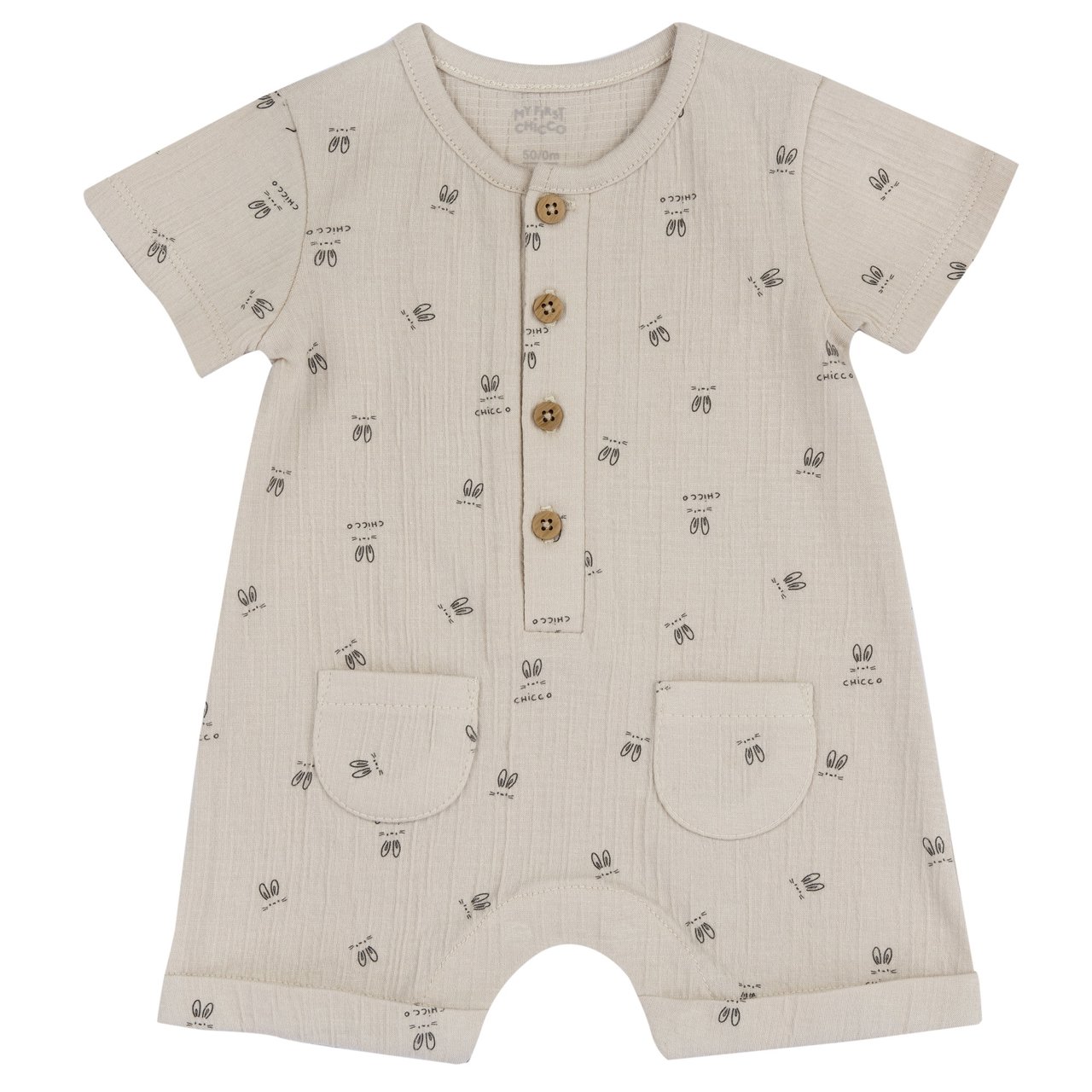 Barboteuse courte Chicco - 0
