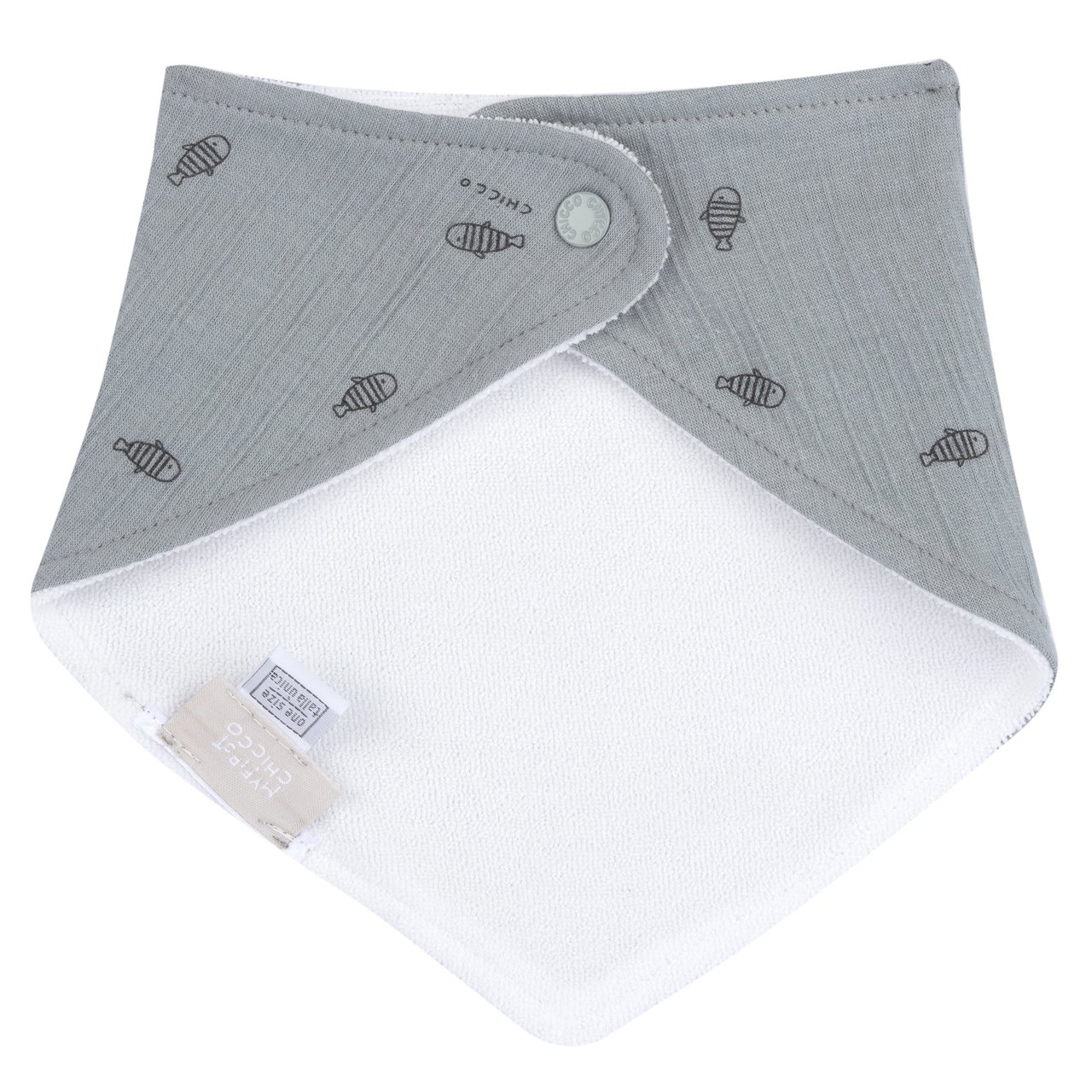 Bavaglino triangolare fantasia Chicco - 1