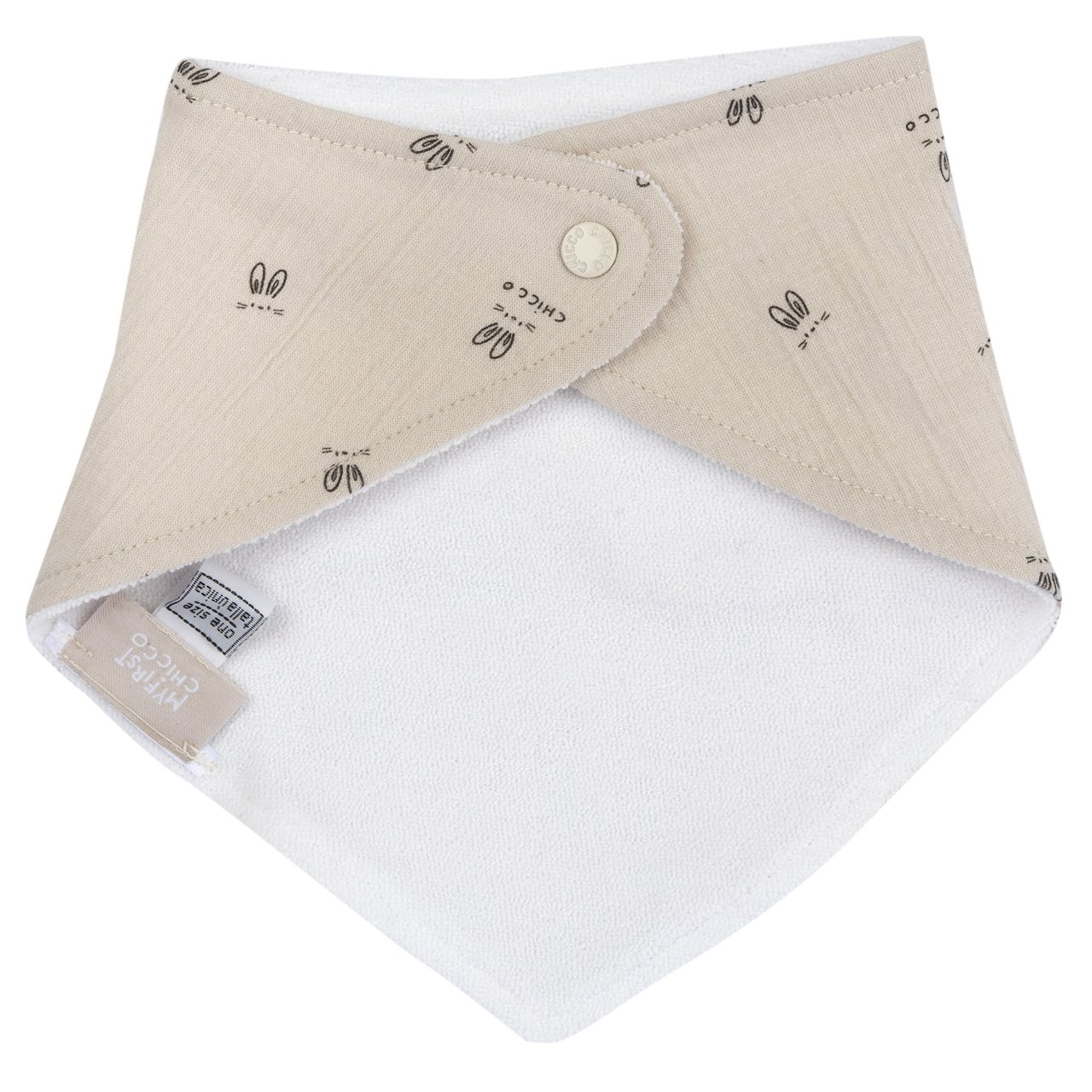 Bavaglino triangolare fantasia Chicco - 1