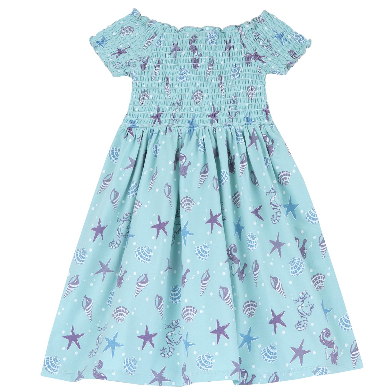 Vestito manica corta fantasia marina Chicco - 1
