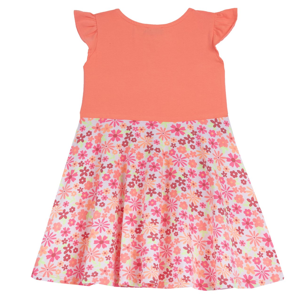 Jurk met korte mouwen en fantasieprint met bloempjes Chicco - 1