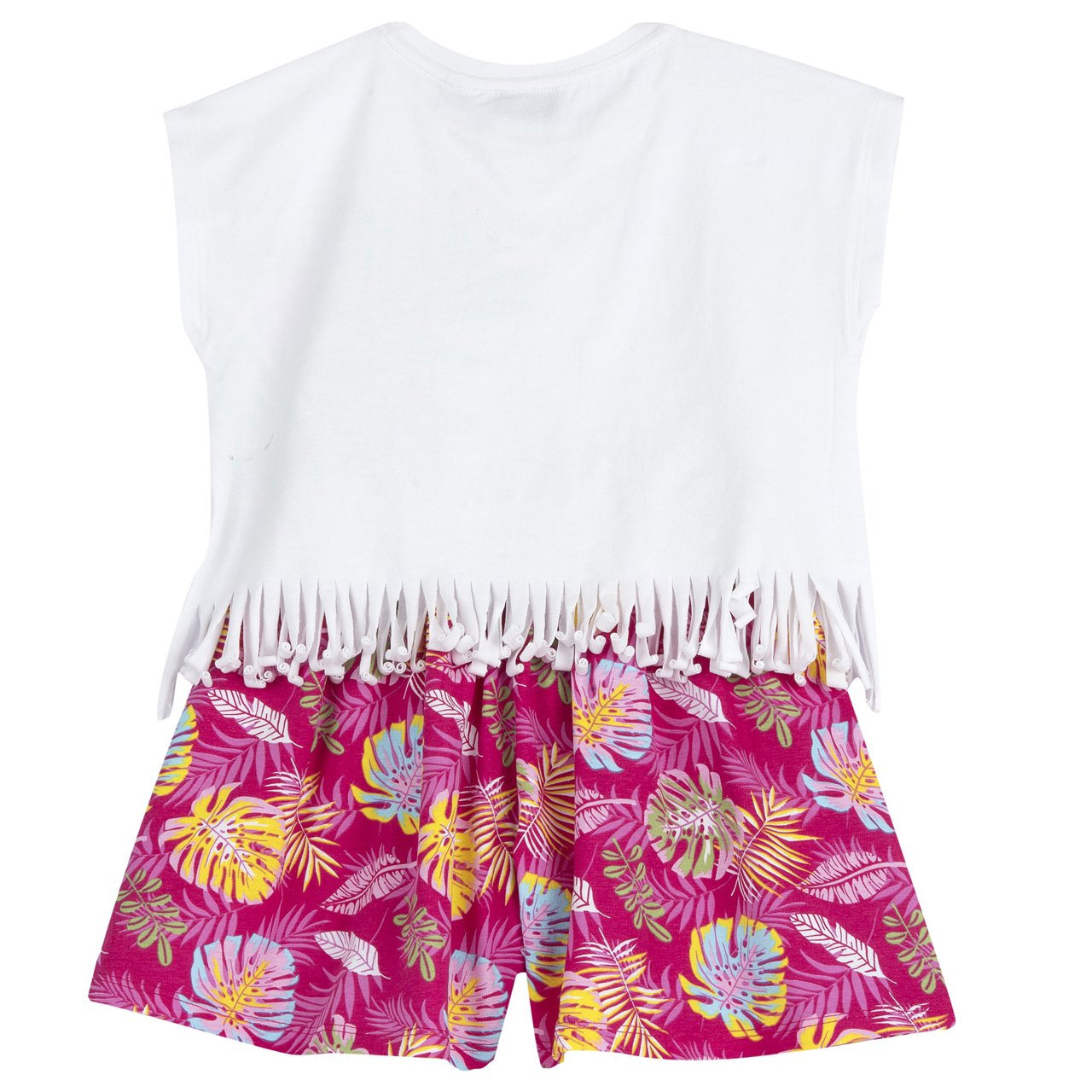 Completo maglietta con pantaloni corti fantasia Chicco - 1