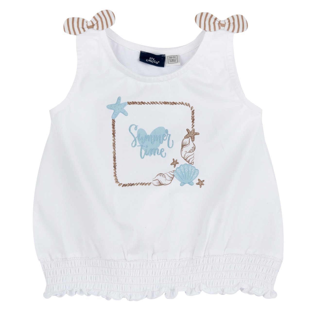 D&eacute;bardeur avec petits n&oelig;uds Chicco - 0