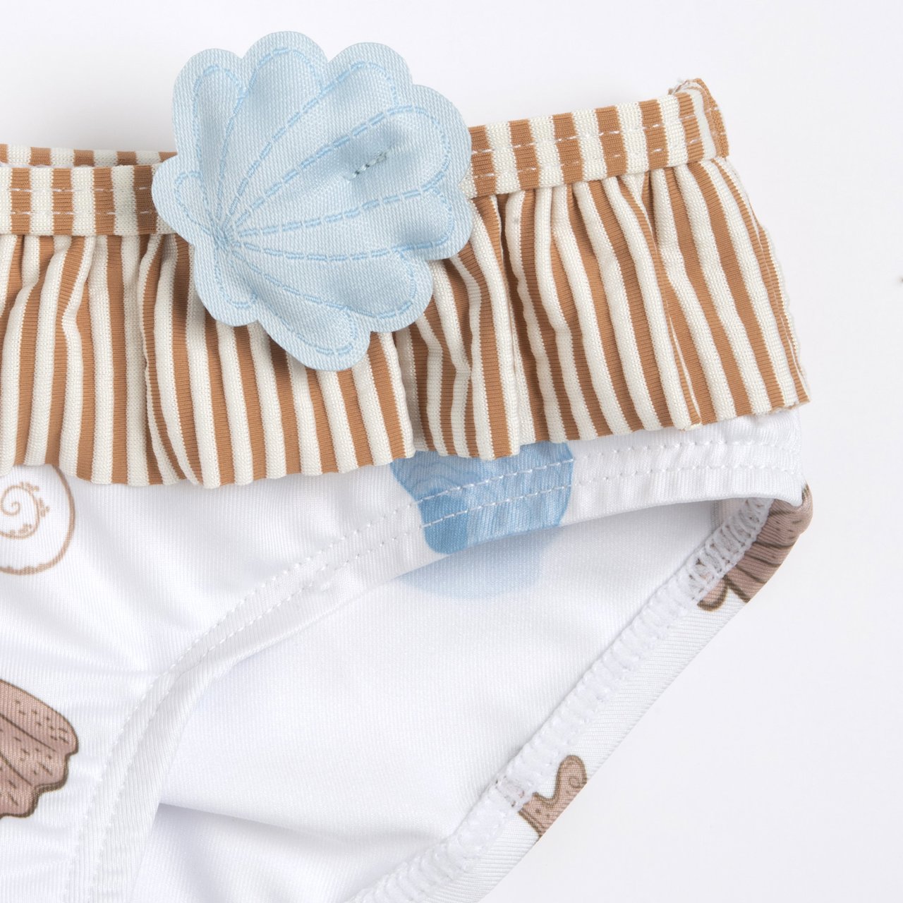 Culotte de bain avec volant ray&eacute; Chicco - 2