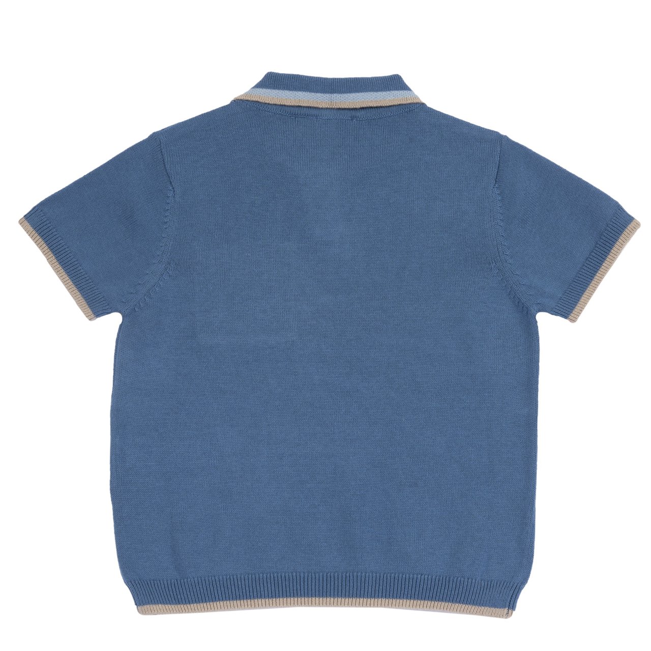 Polo azul de manga corta Chicco - 1