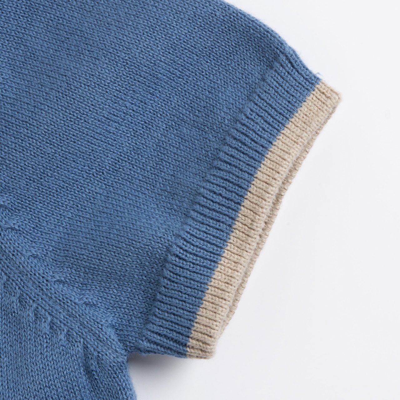 Polo azul de manga corta Chicco - 3