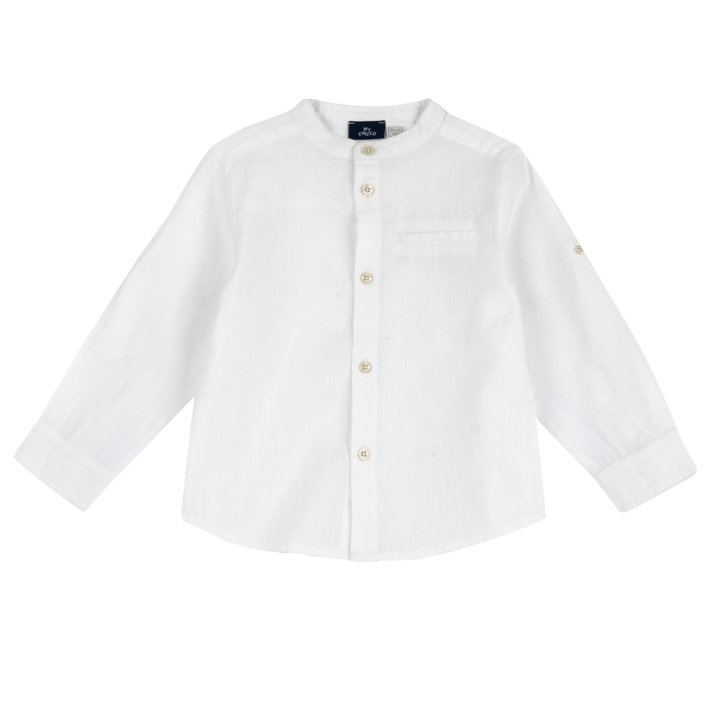 Camisa Branca de manga comprida