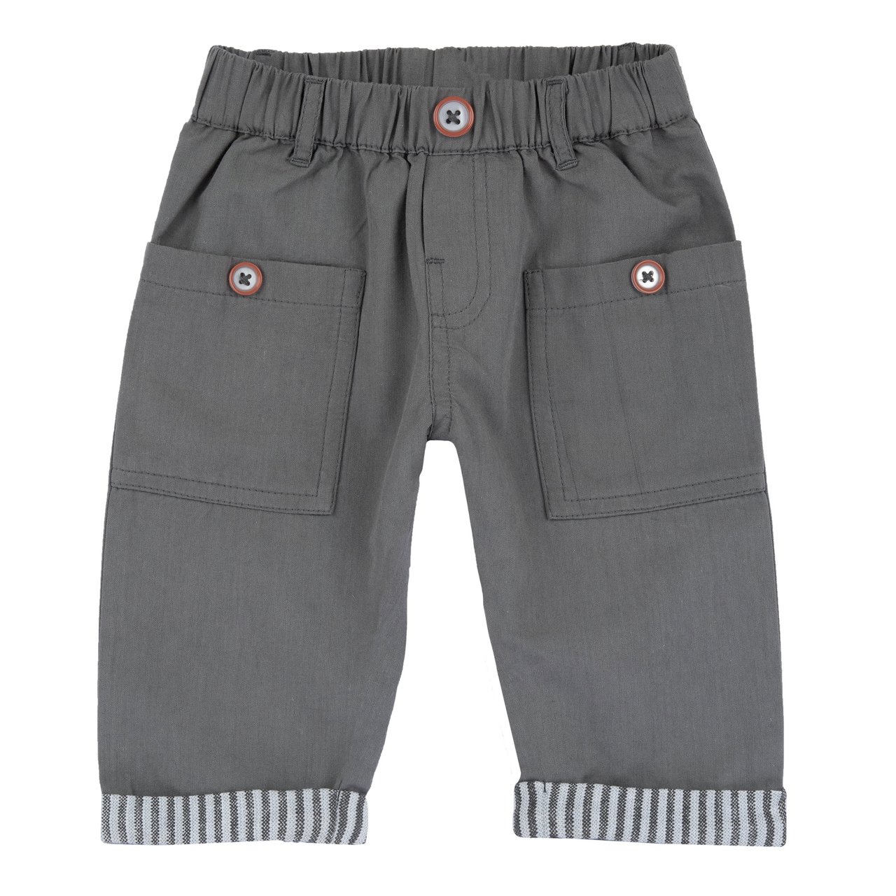 Pantalones con detalles de rayas Chicco - 0