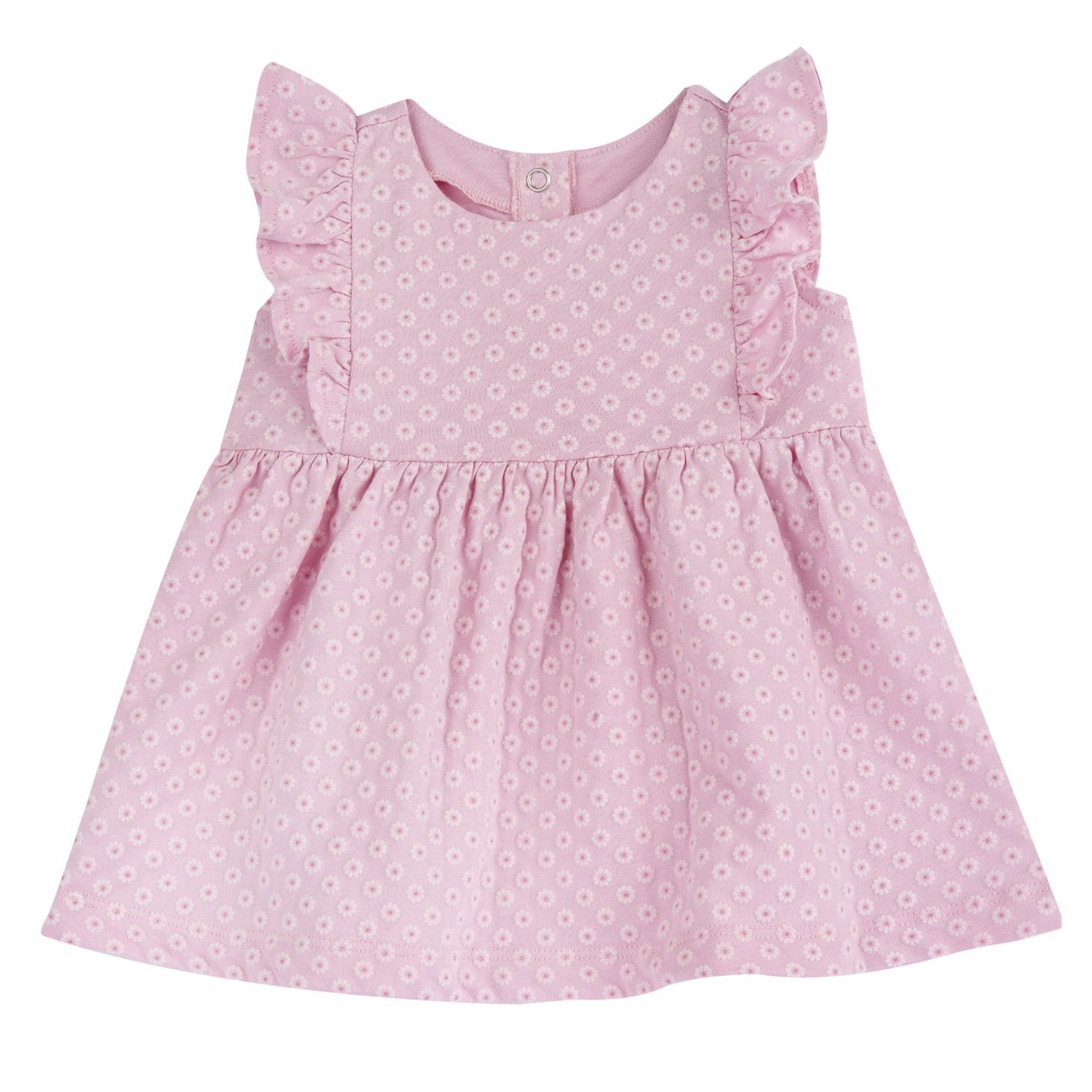 Vestido con flores rosa Chicco - 0