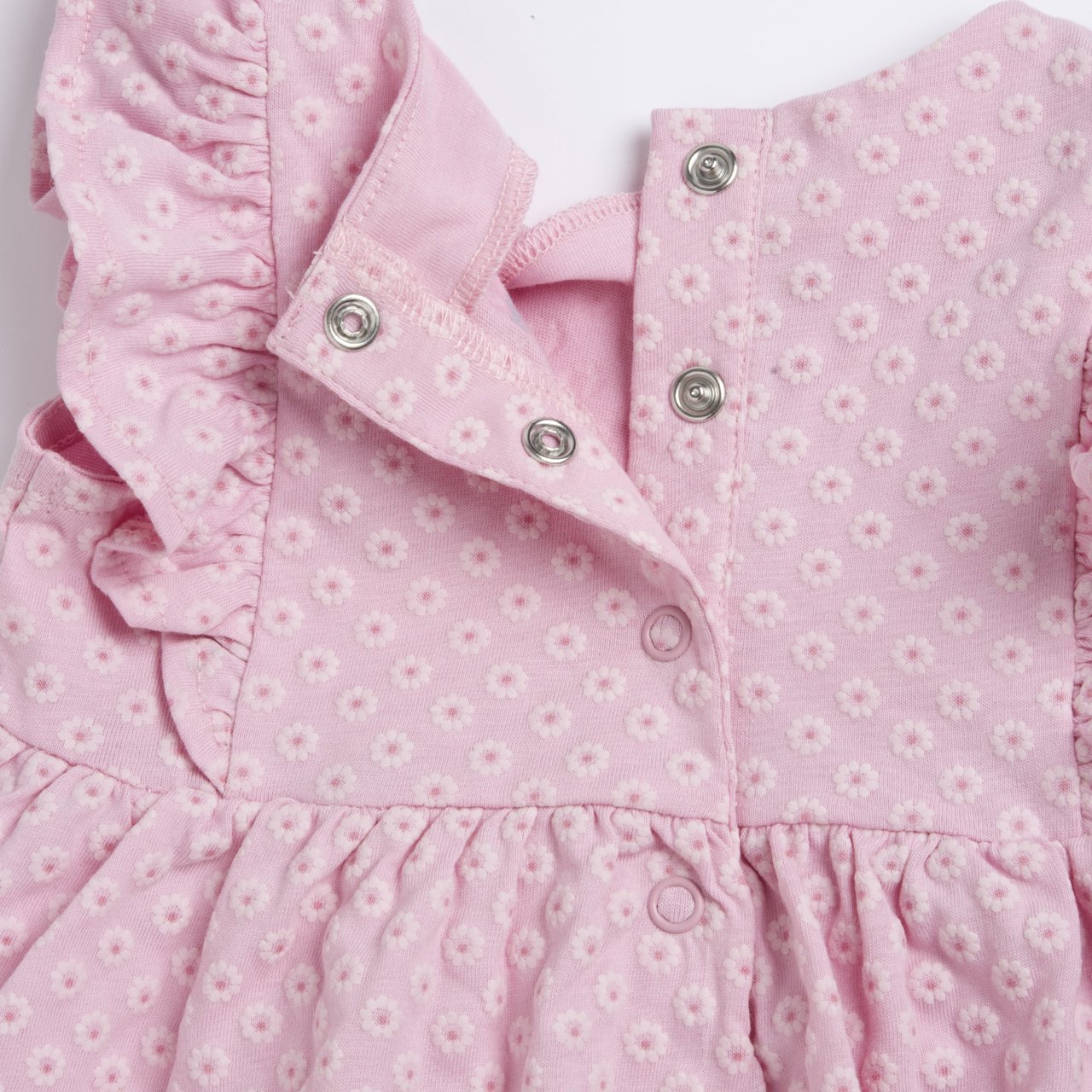 Vestido con flores rosa Chicco - 2