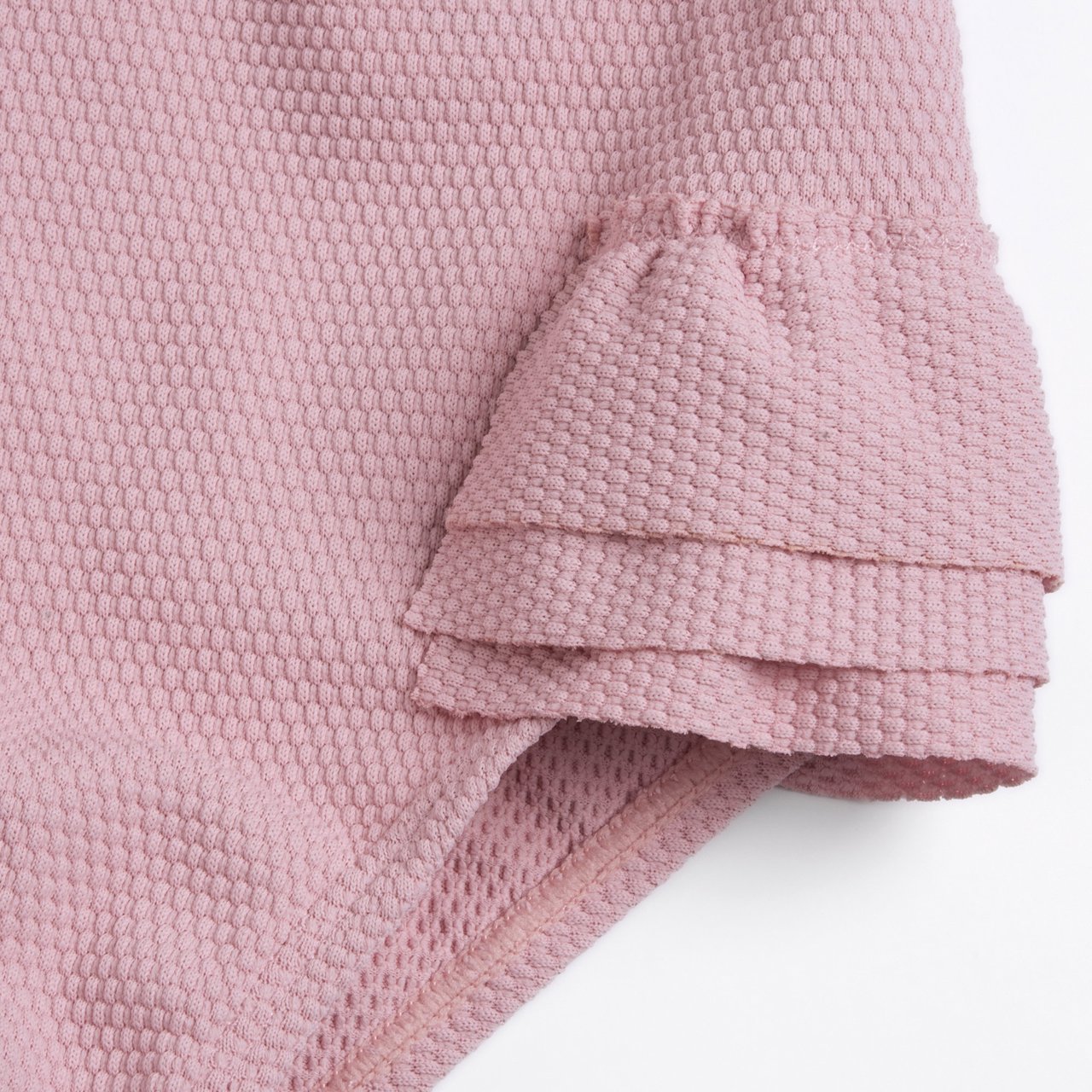 Ba&ntilde;ador con volantes rosa Chicco - 2