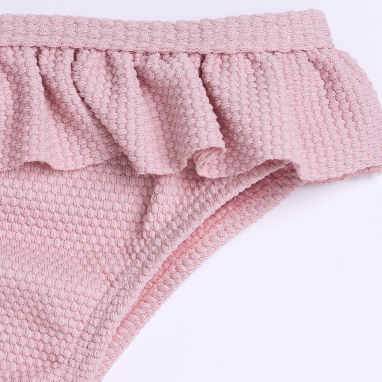 Ba&ntilde;ador con volantes rosa Chicco - 2