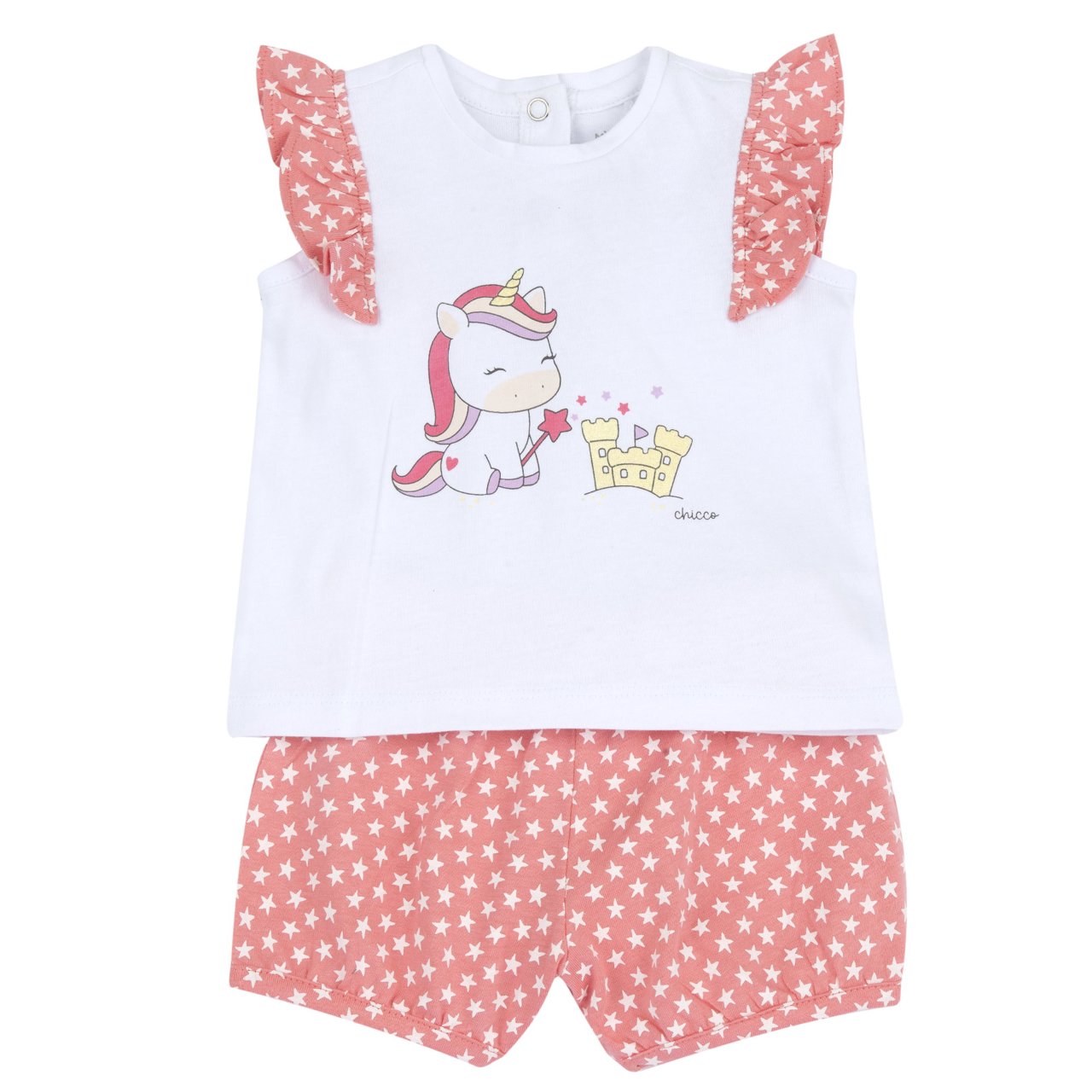 Completo maglietta manica corta con pantaloni corti Chicco - 0