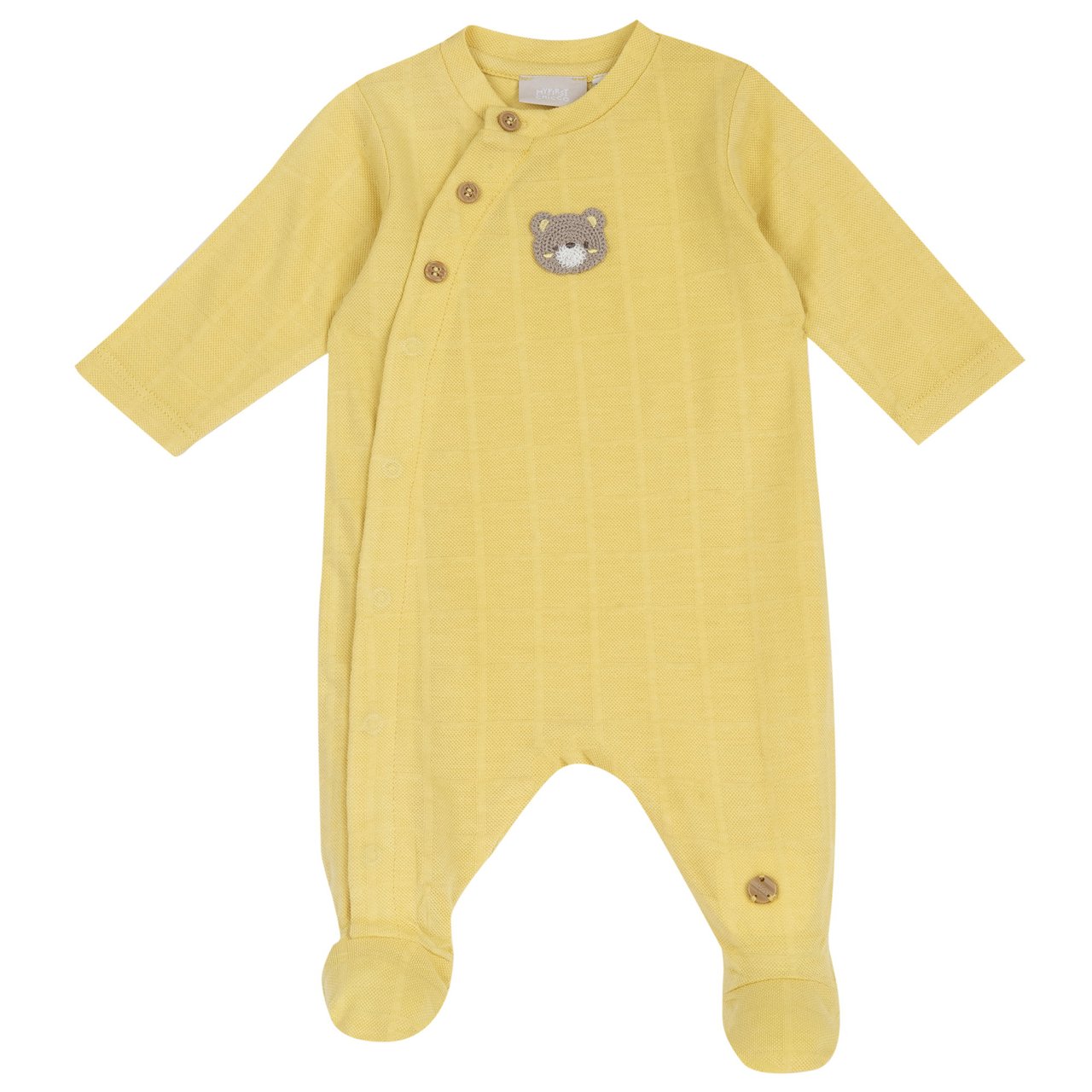 Pelele amarillo con osito Chicco - 0