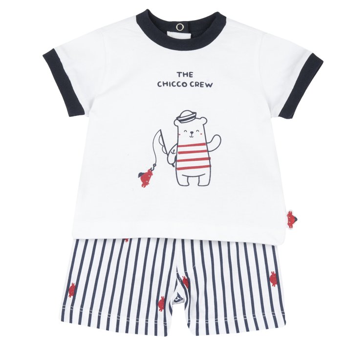 Ensemble t-shirt &agrave; manches courtes et short