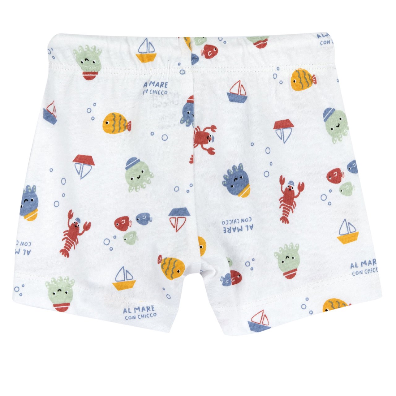 Conjunto de camiseta de manga corta y pantalones cortos con pulpos Chicco - 3