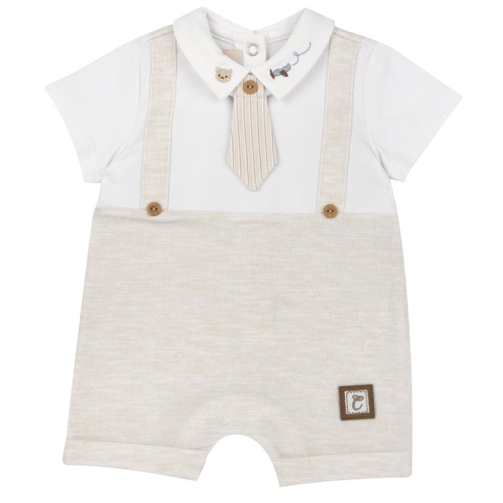 Pagliaccetto con cravatta