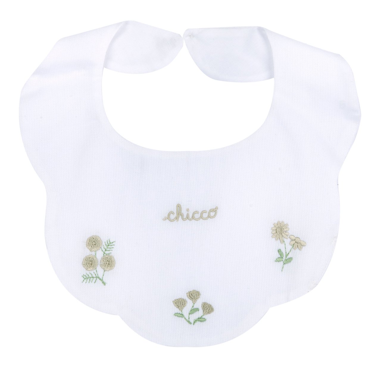 Slabbetje met borduursel Chicco - 0