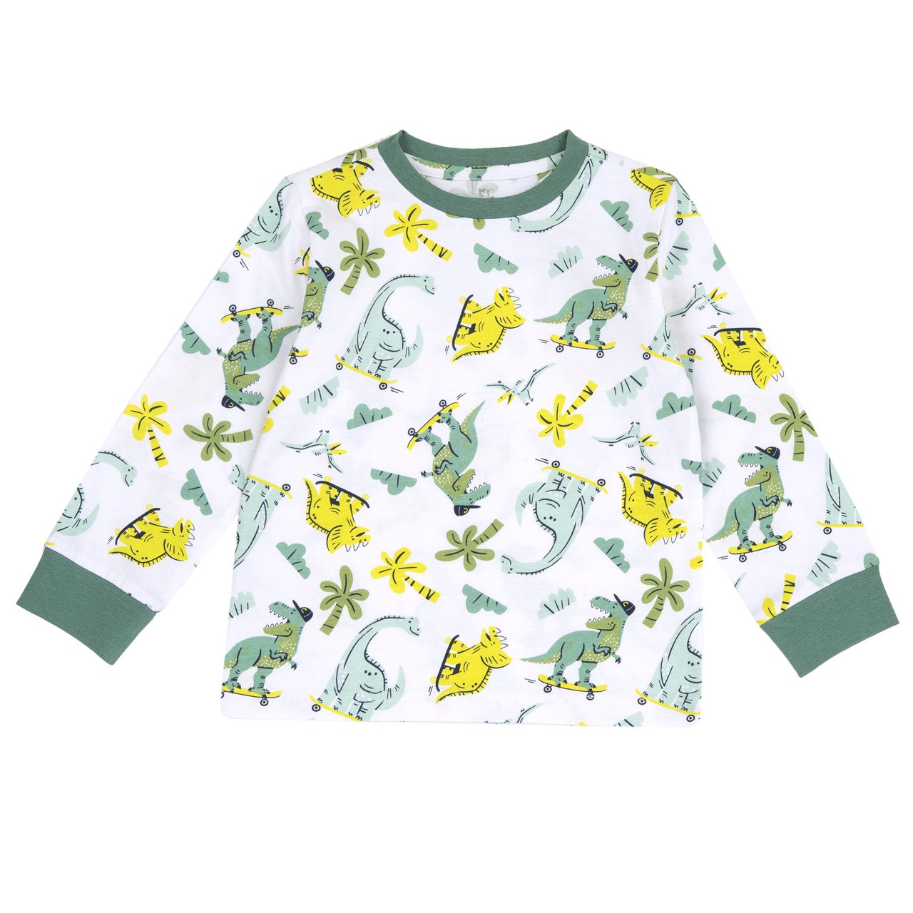 Maglietta manica lunga pigiama fantasia Dinosauri Chicco - 0