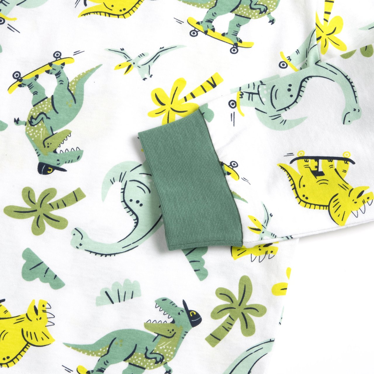 Maglietta manica lunga pigiama fantasia Dinosauri Chicco - 2