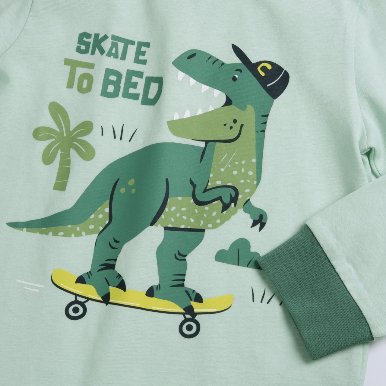 Maglietta manica lunga pigiama Dinosauro Chicco - 2