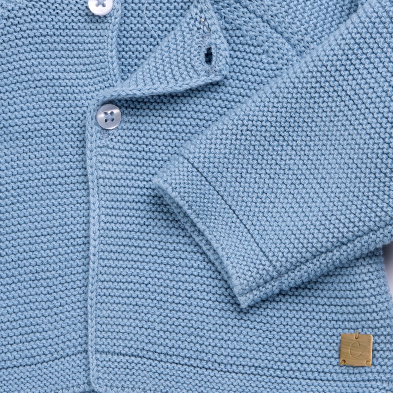 Cardigan de punto azul Chicco - 2