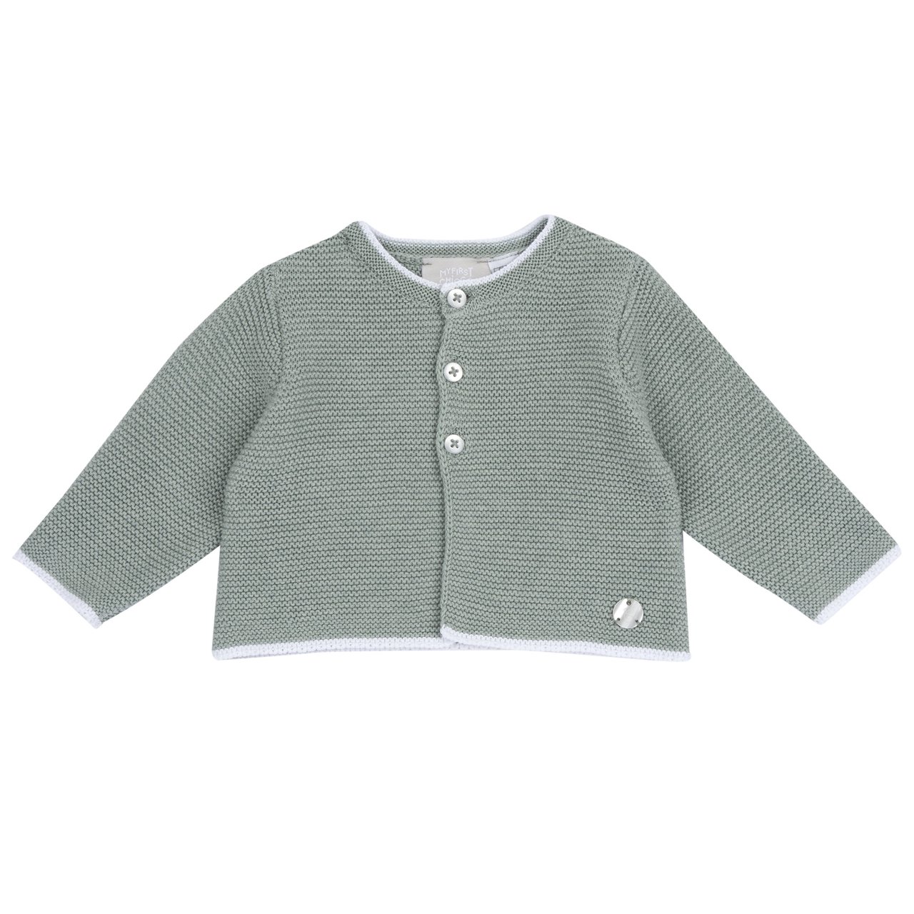 Cardigan de punto verde Chicco - 0