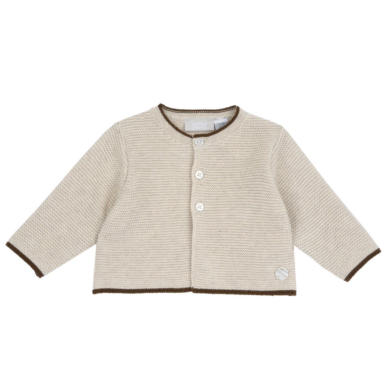 Cardigan de punto beige Chicco - 0