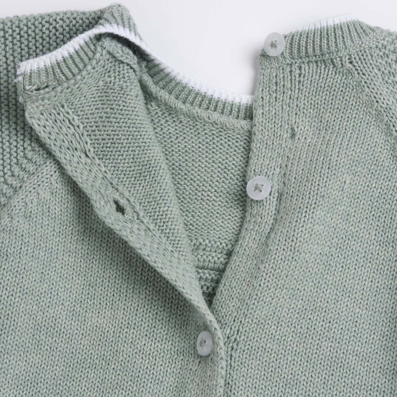 Pelele en malla verde con perrito Chicco - 3