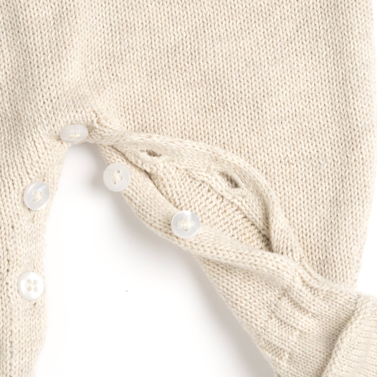 Pelele en malla beige con osito Chicco - 3