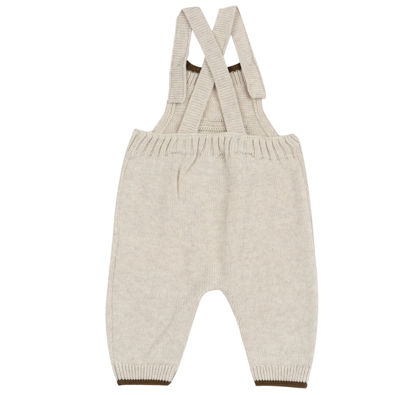 Peto largo de malla beige con osito Chicco - 1