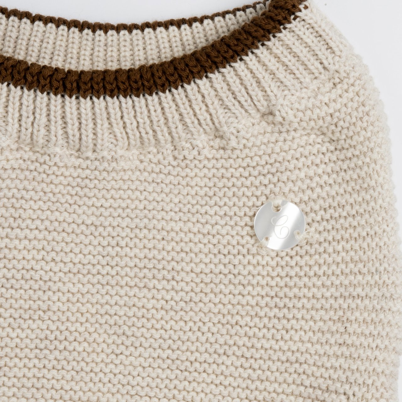 Culottes de Malha Bege Chicco - 2