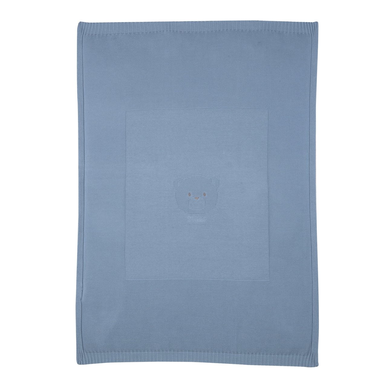 Manta de punto azul con osito Chicco - 0