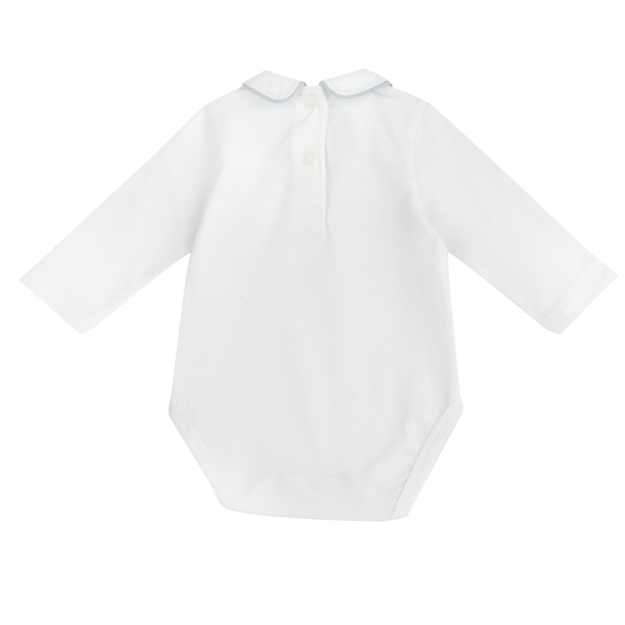 Body de manga larga con detall azul Chicco - 1