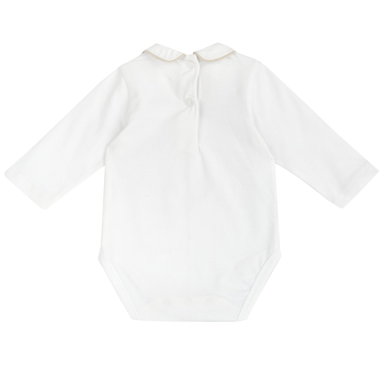 Body de manga larga con detalle Beige Chicco - 1
