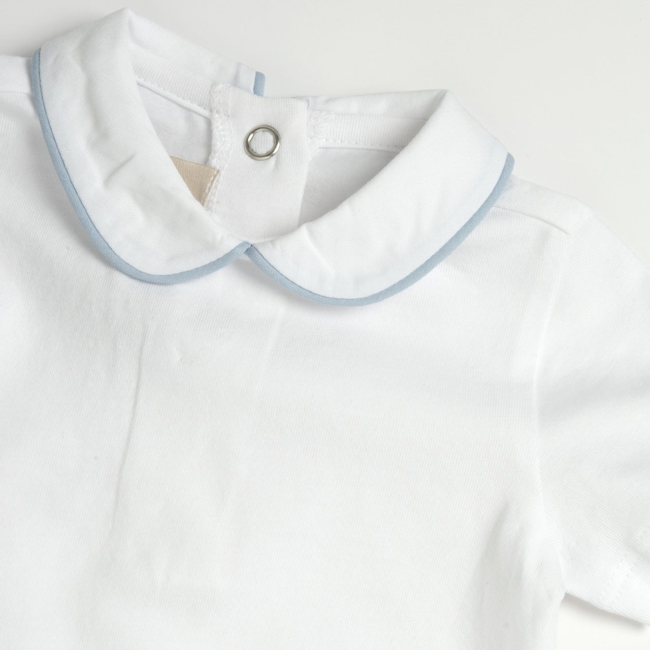 Body de manga corta con detalle azul Chicco - 2