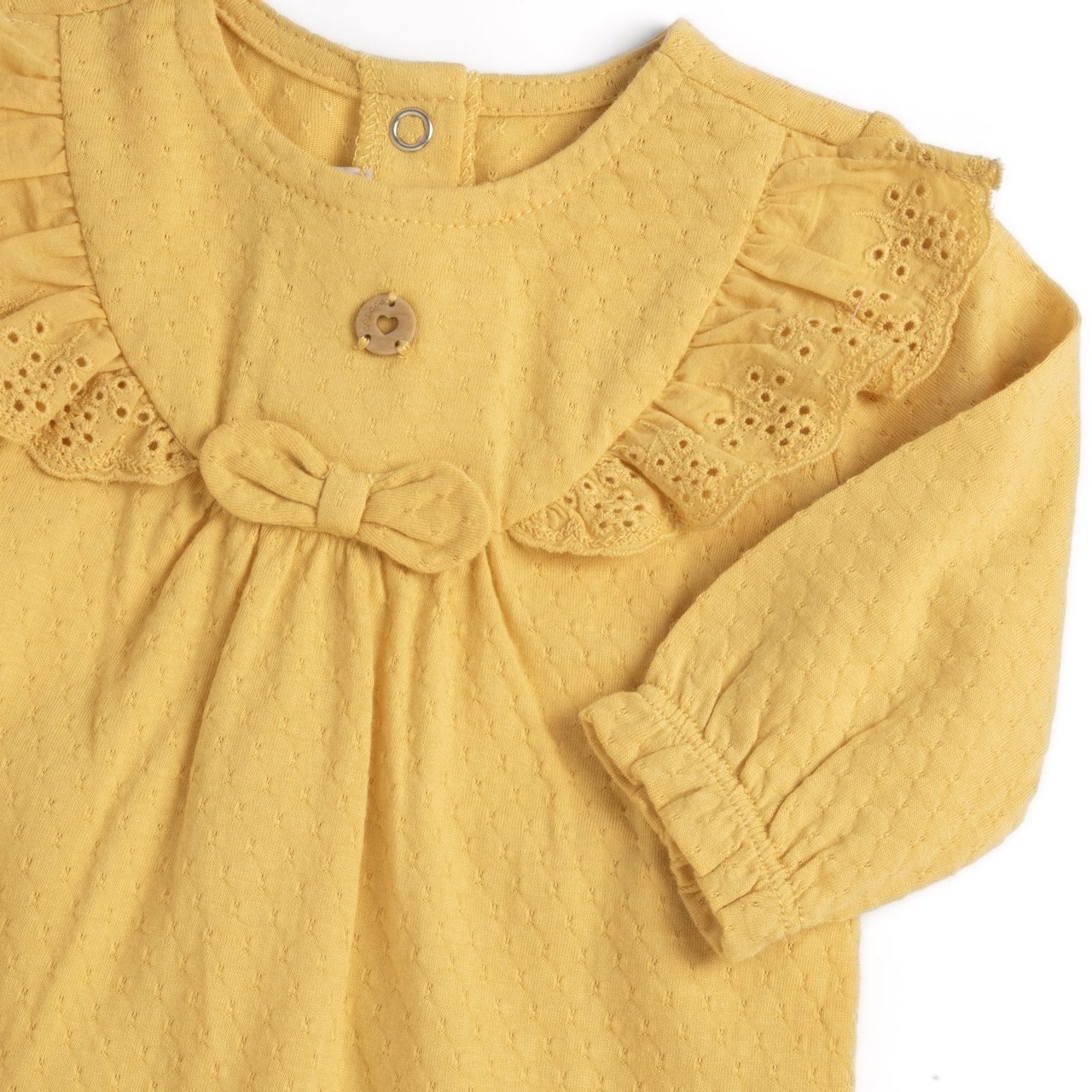 Pelele amarillo con flores Chicco - 2