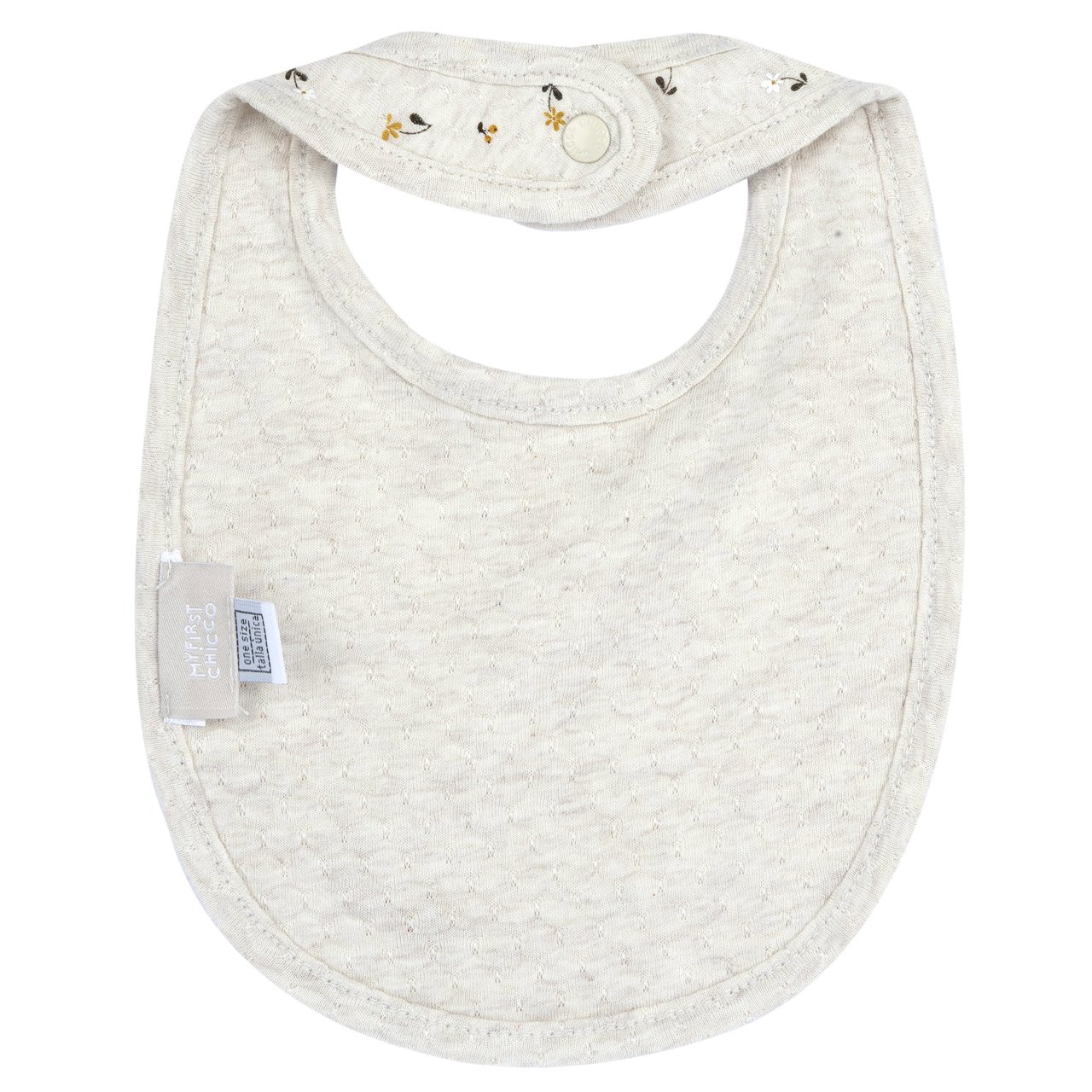 Babero con Flores Chicco - 1