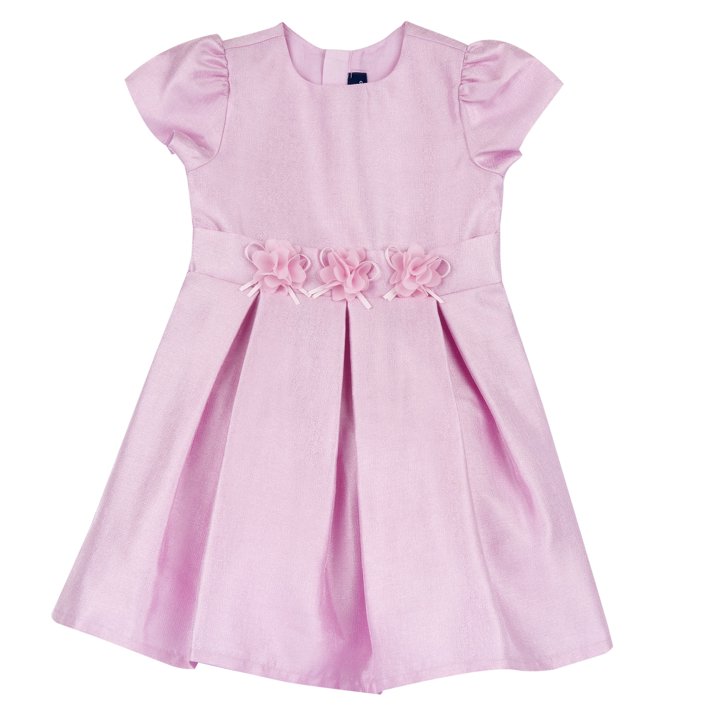 Robe &agrave; manches courtes avec empi&egrave;cement