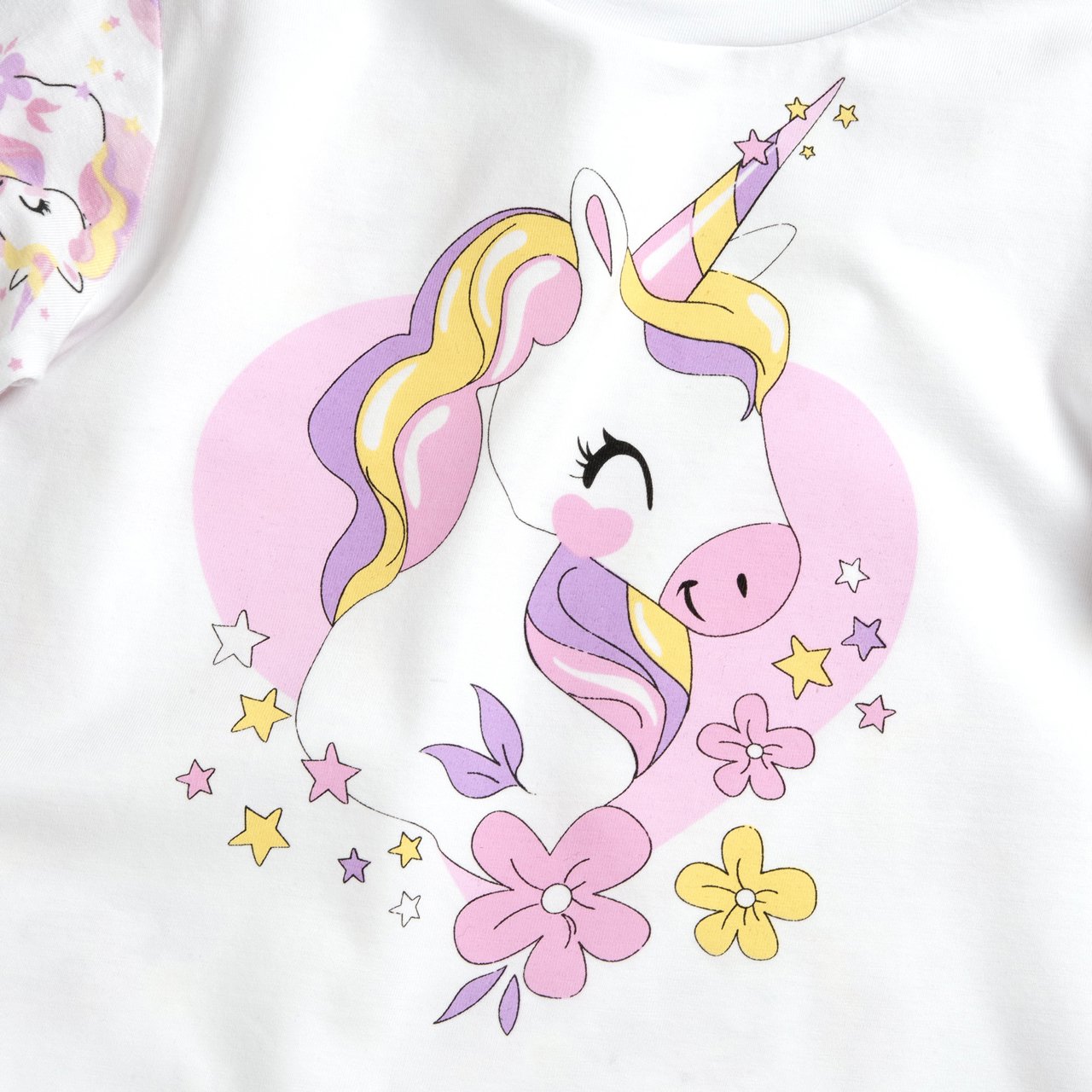 Maglietta pigiama manica lunga Unicorno Chicco - 2