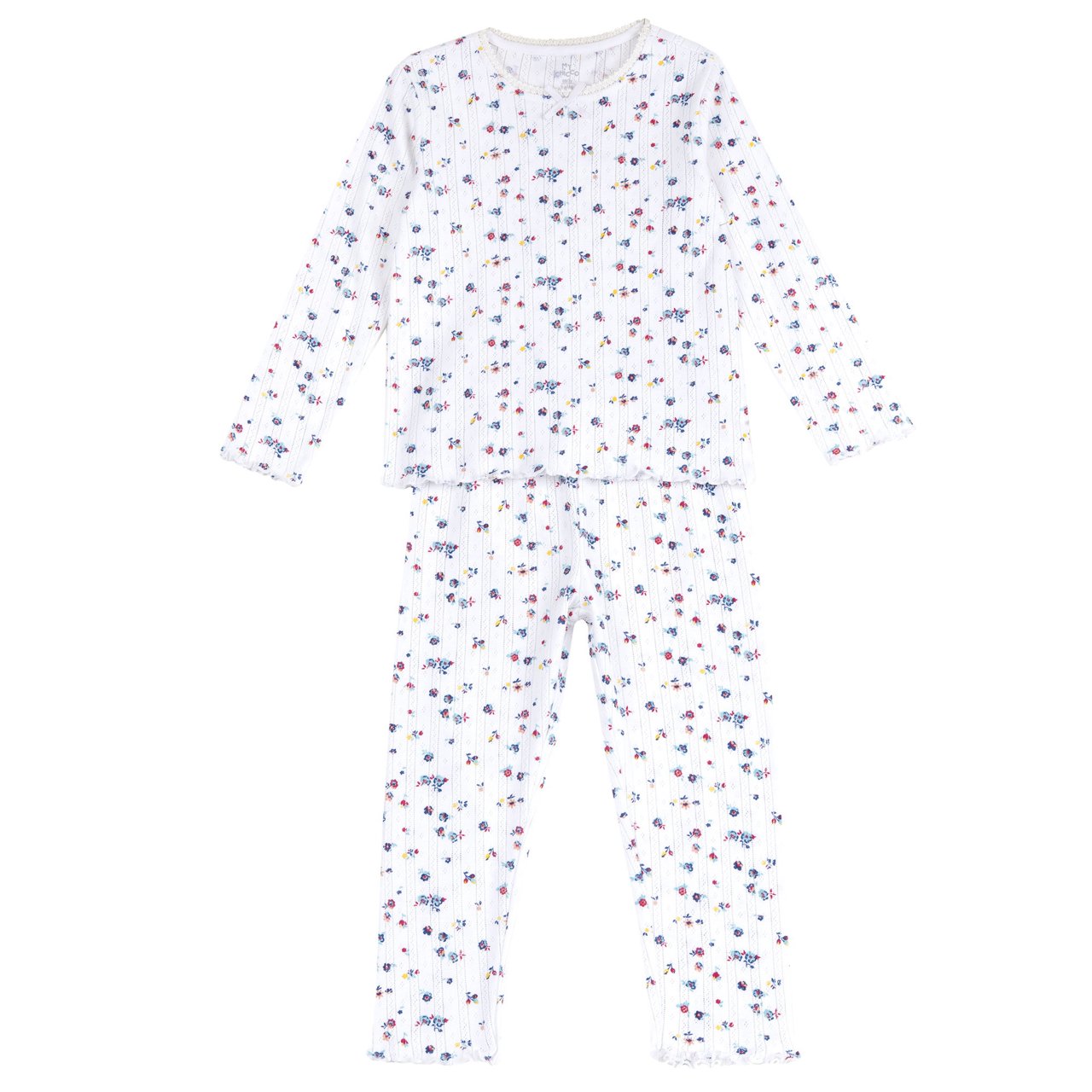 Pigiama lungo con stampa fantasia Chicco - 0