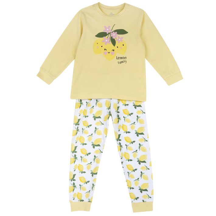 Lange pyjamabroek met print 